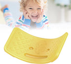 Rocker Board Balancing Training,Balance Board, Plastic Balance Seesaw Board with Elastic Ball, Improves Motor Skills and Build Core Strength, for Kids Toddlers Teens Balance Training, Balance boa