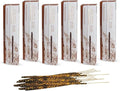 Tulasi Sandalwood Incense Sticks - 48 Natural Scent Sticks | with Real Herbs | Long-Lasting 55-Minute Burn | Natural Essential Oils | Perfect for Meditation, Yoga & Removing Negative Energy