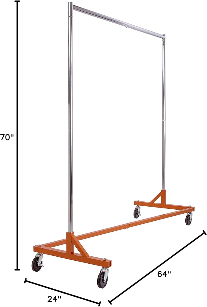 Garment Racks (Commercial, Orange)