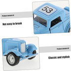 Toddmomy Vintage Car Model Metal Ornament for Home Decor Rustic Desktop Decoration for Living Room Bedroom Study Creative Present for Car Collectors