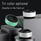 Indoor Ashtray - 2 in 1 Multifunctional Ashless Air Purifier with Filter Ashtray, Best for Family Car or Office (White)