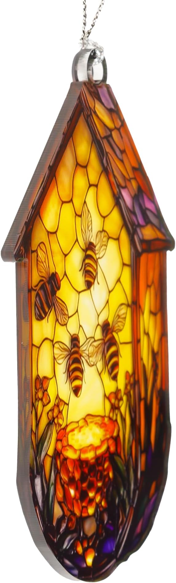 Honeycomb Ornaments, Bee Ornament for Christmas Tree, Unique Bee Gifts 2026, Cute Beehive Decoration for Home and Holiday, Christmas Ornaments for Animal Lovers, Nature Inspired Hanging Ornament