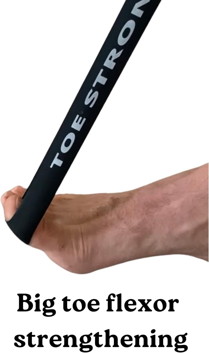 Toe Strong Resistance Bands | Toe and Foot Strengthening | 3 Resistance Levels for Plantar Fasciitis, Arch Strength and Foot Function