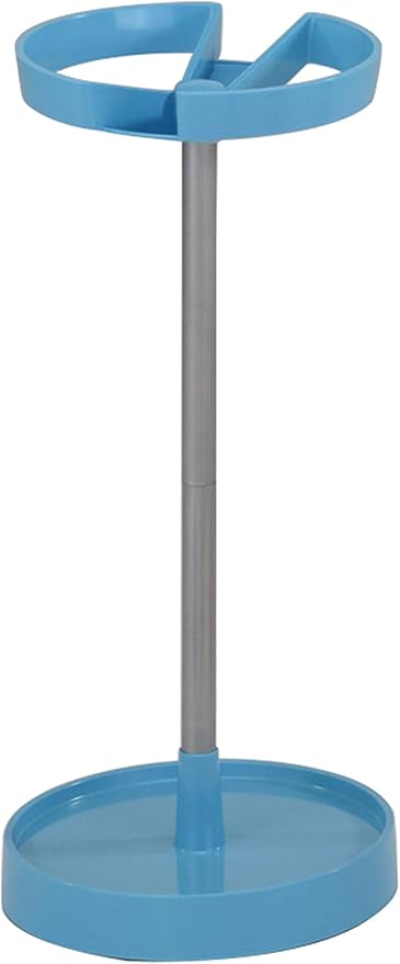 Kings Brand Furniture - Bromna Umbrella Stand Rack, Free Standing Umbrella Holder, Blue