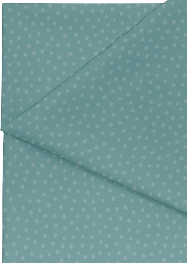 Teacher Created Resources Calming Blue Dots Creative Class Fabric for Classroom Bulletin Boards, Pillows, Curtains, and Crafts