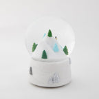 Things Remembered Engraved Skiing Mountain Musical Snow Globe (Free Customization), Plays Winter Wonderland Music
