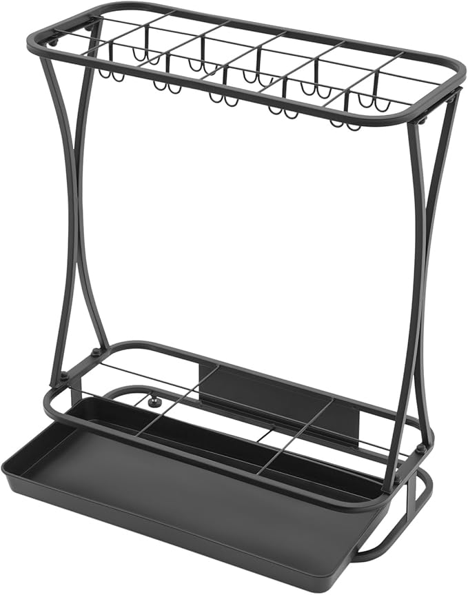 Umbrella Holder Stand, Umbrella Storage Umbrella Organizer, Metal Free Standing Umbrella Rack for Entryway Home Office Patio Decor