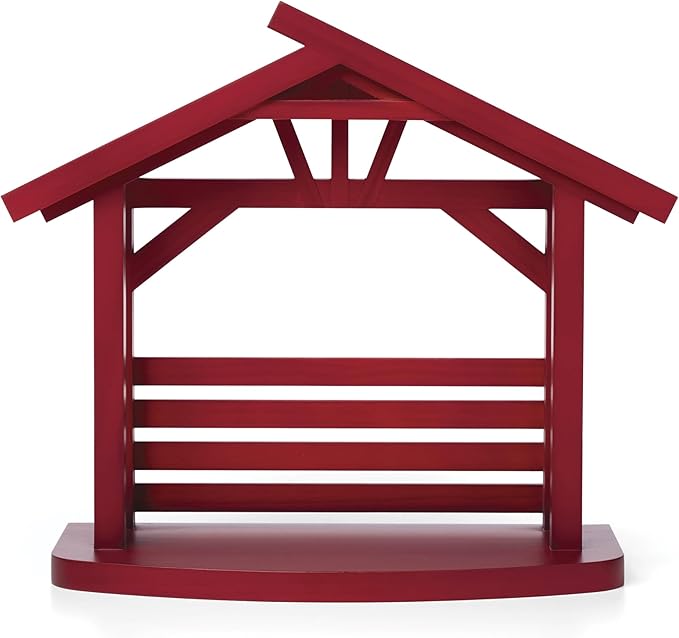 Lenox 896752 First Blessing Nativity Wood Creche