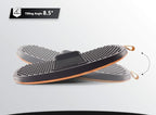 FEZIBO Standing Desk Mat with Anti Fatigue Bar, Wooden Wobble Balance Board with Ergonomic Design Comfort Floor Mat