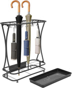 Umbrella Holder Stand, Umbrella Storage Umbrella Organizer, Metal Free Standing Umbrella Rack for Entryway Home Office Patio Decor