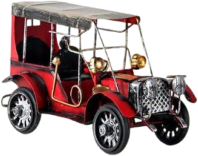 predolo Iron Car Model for Home Decoration and Collectible Display, Red