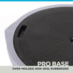 BOSU NexGen 25IN Home Fitness Exercise Gym Strength Flexibility Balance Trainer with Rubberized Non Skid Surface and Hand Air Pump