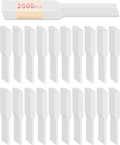 2500 Pieces Perfume Tester Strips, Disposable Fragrance Test Strips, Pure White and Strong Absorbent, Fragrance Blotter Strips, Scent Strips, for Fragrances Essential Oils Spice