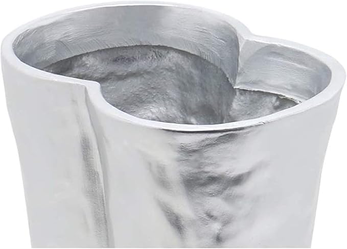 Umbrella Stand Creative Rain Boots Shape Umbrella Holder Flower Arrangement Umbrella Stand Fashion Resin Umbrella Storage Bucket Decoration Shelf Bucket(Silver)