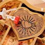 yarlung Ballerina Music Box for Valentine's Day Gift, White Heart Rotating Dancing Girl Gift Box for Jewelry, Trinket, Mother's Day Birthday