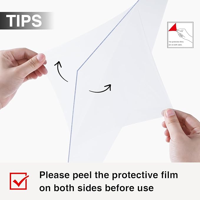 Vittanly 9x12 Picture Frames Set of 9, Shatter Resistant Plexiglass, Display 6x8 Pictures with Mat or 9x12 without Mat, Photo Frames for Wall or Tabletop, Engineered Wood, Gold