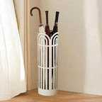 Fenteer Umbrella Holder Umbrella Stand Convenient Multifunction Round Portable Organizer Container Bucket for Home Indoor Hotel Entry