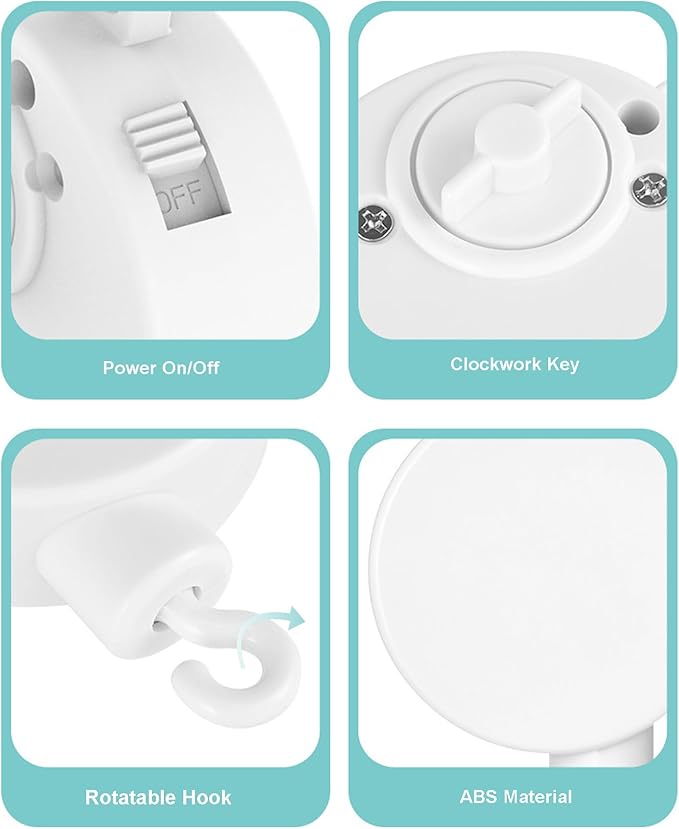 Play (Marriage of Love (Mariage D'Amour)) Space Theme Musical Boxes Decorations Music Box Bell with Sankyo Musical Movement (65 Tunes Option)