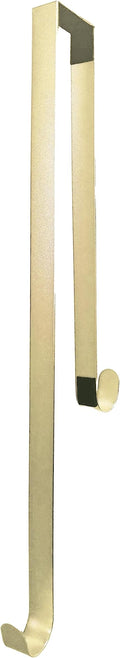 Haute Decor Dual-Sided Over The Door Wreath Hanger (Glimmering Gold) Hang Decorations on Both Sides of Your Door - Holds Even Heavy swags and Wreaths, up to 20 pounds on Each Side