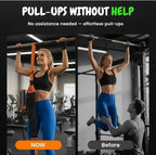 Adjustable Pull Up Assistance Bands with Foot and Knee Support, Heavy Duty Resistance Bands for Pull Up Bar, Full Body Strength Training System for Home Gym, Pull Up Assist Bands with Handles and Bag