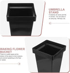 Vertical Umbrella Storage Bucket Sturdy Plastic Umbrella Stand for Entryway for Organizing for Home Office and Porch Decor