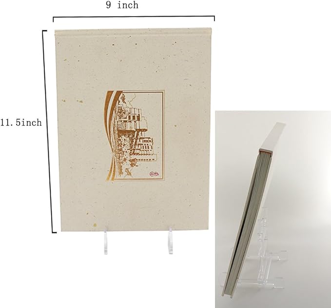 Artliving Two Part Adjustable Clear Acrylic Plastic Display Stand Easel (set of 5)