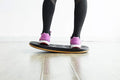 Balance Board for Standing Desks | Bentwood Frame with Comfortable Padding makes the perfect Anti Fatigue Mat or Floor Comfort Mat at your Stand Up Desk (Black, 20" Wide)