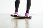 Balance Board for Standing Desks | Bentwood Frame with Comfortable Padding makes the perfect Anti Fatigue Mat or Floor Comfort Mat at your Stand Up Desk (Black, 20" Wide)