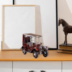 Vintage Car Model Metal Car Model Vechile Collectable Model Desktop Ornament for Bar or Home Decoration