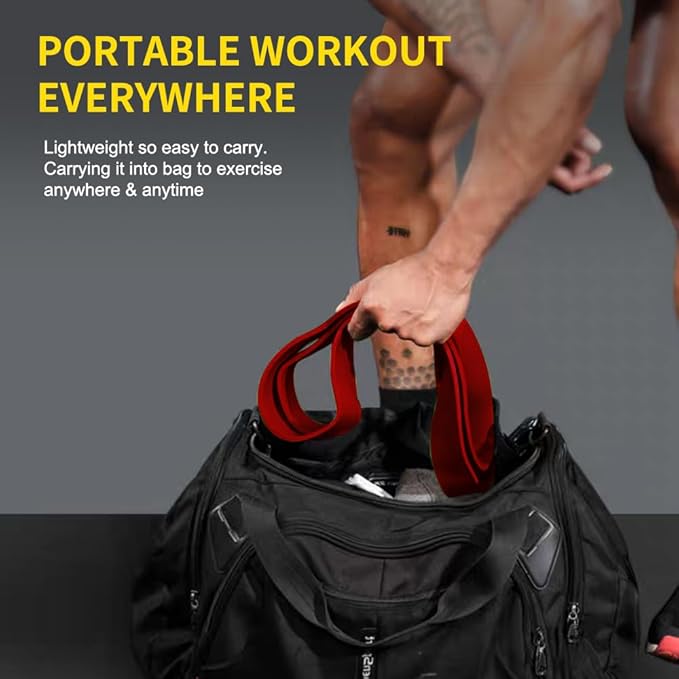 ROSAPOAR Resistance Band Pull up Band Fitness Exercise Bands Natural Latex for Workout Body Stretch Powerlifting Band Fitness Sport Training at Home/The Gym