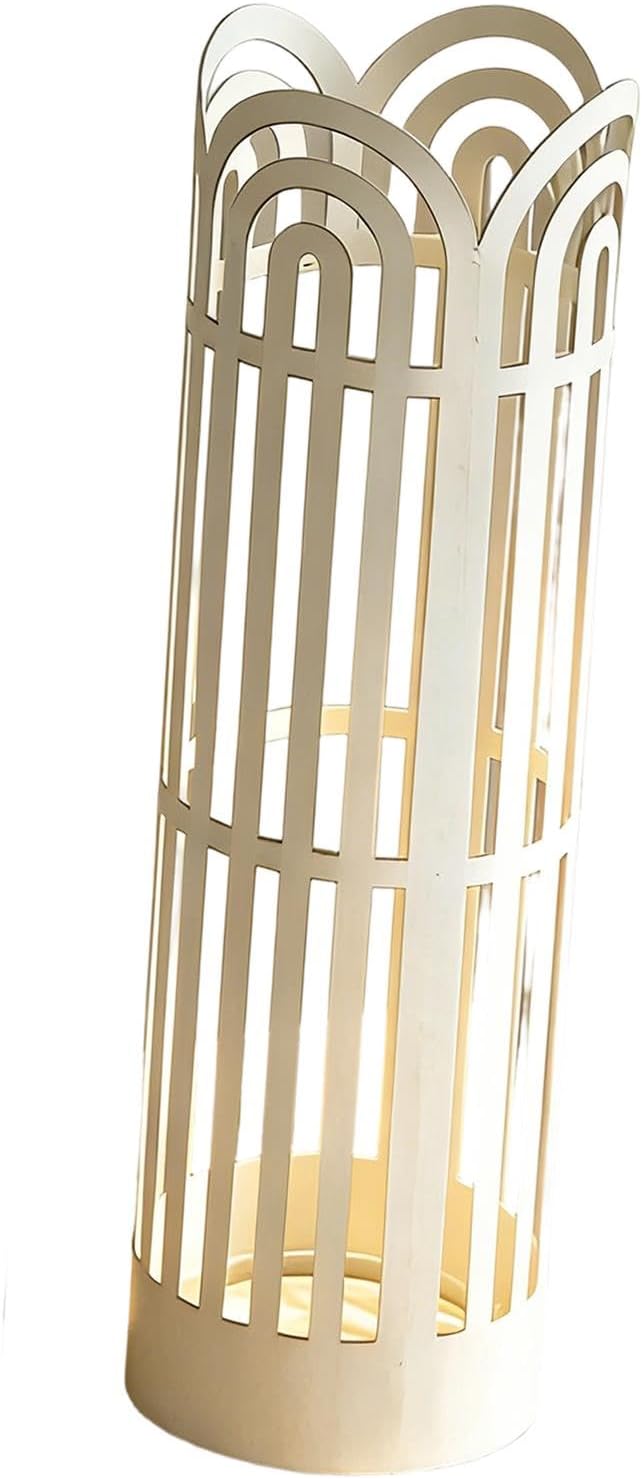 Fenteer Umbrella Holder Umbrella Stand Convenient Multifunction Round Portable Organizer Container Bucket for Home Indoor Hotel Entry