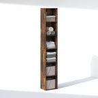 Furinno Cubicle 6-Tier Closet Organizers and Storage, Closet Organizer, Open Shelf Closet Storage, for Wardrobe, Bedroom, Living Room, Amber Pine
