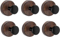 Wreath Hanger for Front Door, 6Pack Suction Cup Hooks for Glass Window/Over Door/Outdoor, Christmas/Thanksgiving/Halloween/July 4th/Easter/Valentine/Fall/Summer/Spring (6 Pack)