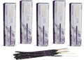 Tulasi Lavender Incense Sticks for Calming (48 Scent Sticks) | with Real Herbs | Long-Lasting 55-Minute Burn | Natural Essential Oils | Perfect for Meditation, Relaxation & Improves Sleep