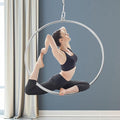 Lyra 770 Lbs Strength Tested Aerial Hoop Single Point Circus Equipment Yoga Hoop Dancing Circus Ring
