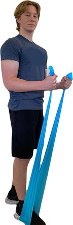 Therapist’s Choice® Professional Non-Latex Resistance Bands for Upper and Lower Body Exercise Workouts, Physical Therapy, Lower Pilates, and Rehab, 25 Yard (75 Feet) Roll Bulk Roll
