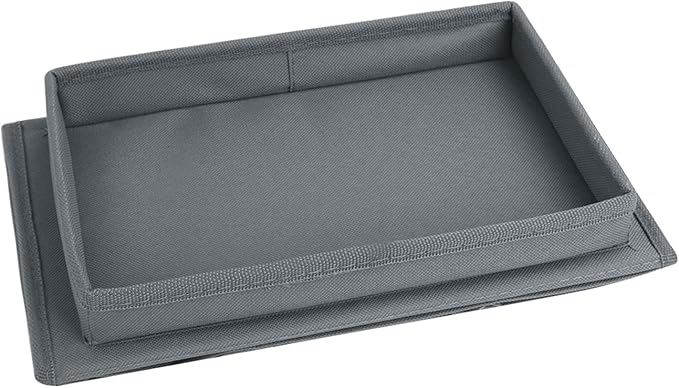 5 Pockets TV Remote Control Holder Couch Sofa Tray Armrest Organiser Oxford Chair Couch Caddy Sofa Armrest Bag Bedside Storage Hanging Organiser for Magazine Books Snack Mobile DVD Cellphone (Grey-a)