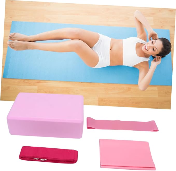 1 Latex Pull Towel Sports Yoga Blocks And Towels Stretch Belt Stretch Strap Friendly Suits