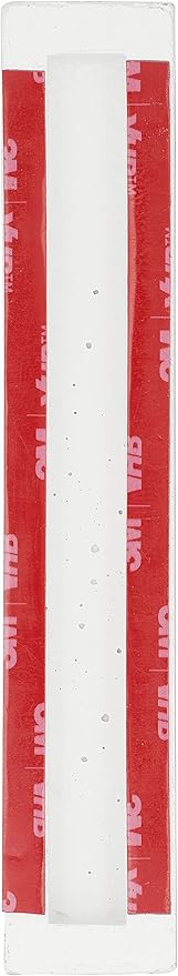 A&S Mezuzot Modern Concrete Mezuzah Case with Scroll, Easy Peel and Stick Mezuza (Grey+ Silver Shin, 6 Inches)