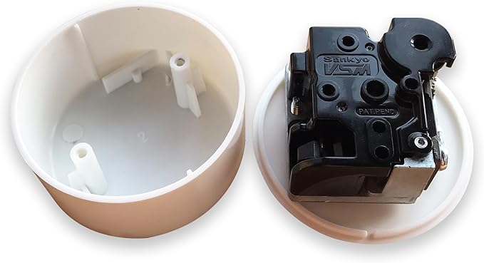 BinkeGG Play (Für Elise) Plastic Rotating Music Box with Sankyo Musical Movement (65 Tunes Option)