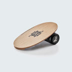 The Original Indo Board - Balance Board Trainer for Core Strength, Stability & Athletic Performance - Surfing, Skateboarding, Snowboarding, Yoga, Physical Therapy & More. Includes Board and Roller.