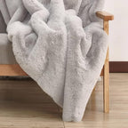 Washable Area Rugs 5x8 Rugs for Living Room Silver Grey Faux Rabbit Fur Rug for Bedroom Faux Sheepskin Rug Teen Room Home Décor