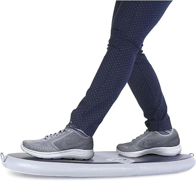 Wurf Board by JumpSport (Santa Cruz or Maui style) | Curved Air-Spring Anti-Fatigue Mat for Standing Desk Users | Stress-Relieving Desk Accessory | Comfort In Motion