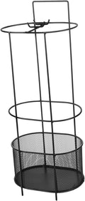 Hemobllo Metal Umbrella Stand Water Drip Tray Freestanding Holder for Entryway Compact Design for Easy Assembly Umbrella Storage Rack