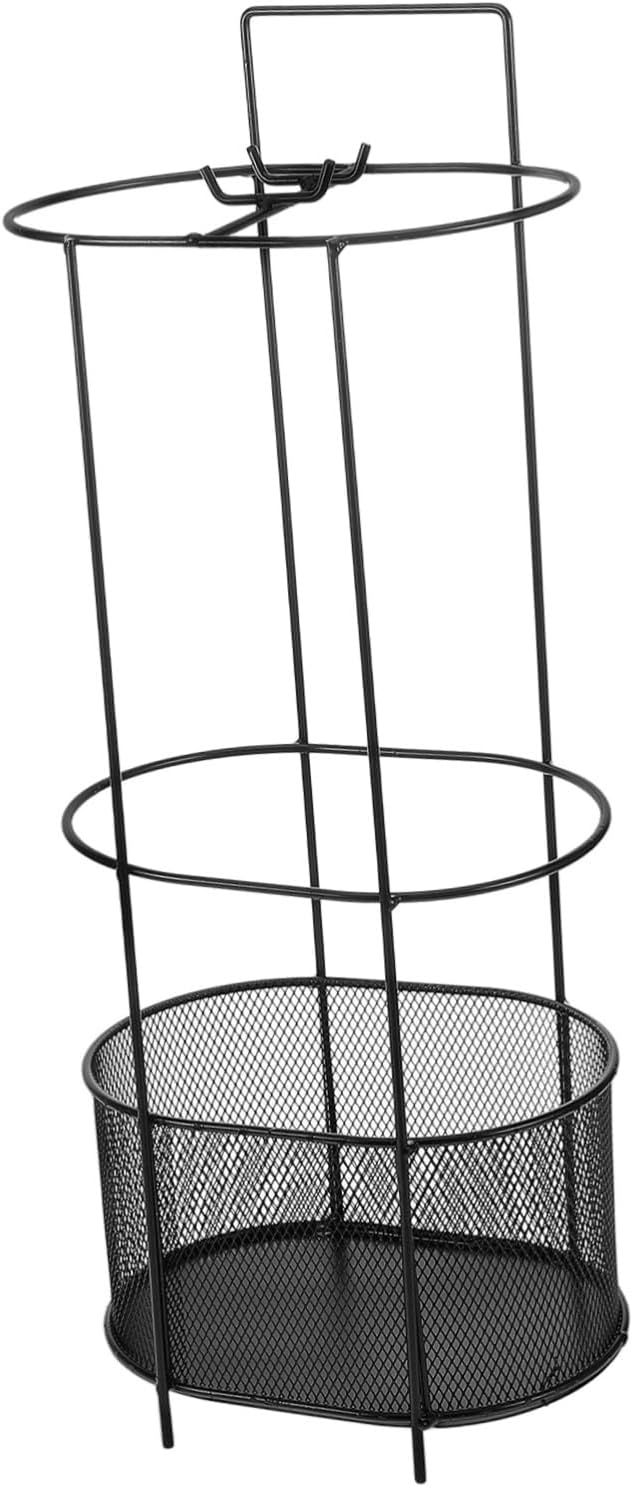 Hemobllo Metal Umbrella Stand Water Drip Tray Freestanding Holder for Entryway Compact Design for Easy Assembly Umbrella Storage Rack