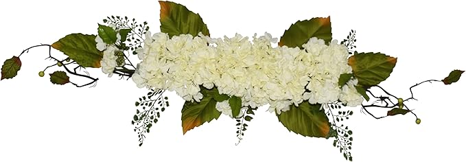 V-MAX 32" Silk Hydrangea Swag (Cream)