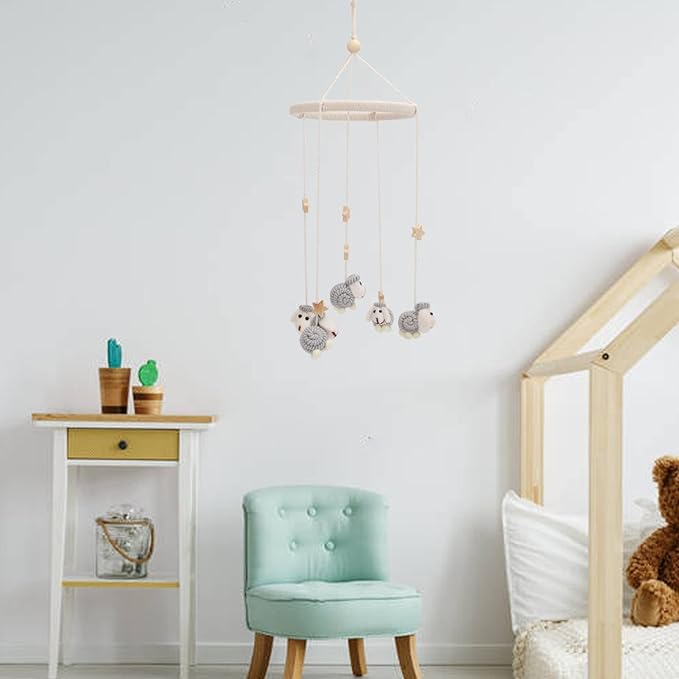 Star Windchime Ornament Cute Environmentally Safe Baby Mobile Rattles Toys Home Decoration Gifts Toys Living Room Bedroom