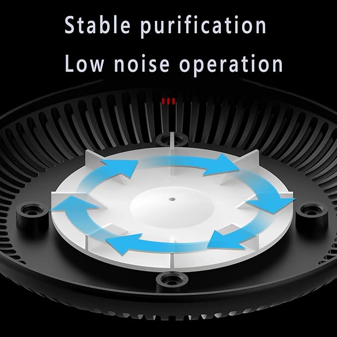 2 in 1 Multifunctional indoor smokeless ashtray, 360 °surround suction intelligent air purifier ashtray, indoor household car intelligent ashtray (Green)