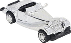 Asixxsix Vintage Car Model, 13x5cm Alloy Metal Antique Die Cast Car Model, Collectible Vehicle Ornament with High Simulation Details for Home Bar Shelf Decor (Style 1)