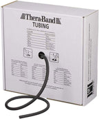 THERABAND Latex Resistance Tubing, Red, Medium Level 2, 100 ft Roll, Professional Grade Resistance Band for Exercise, Upper and Lower Body Workouts, Cut-to-Length, Color-Coded Levels